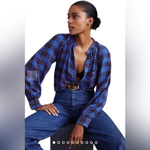 Pilcro Plaid Buttondown Blouse✨
